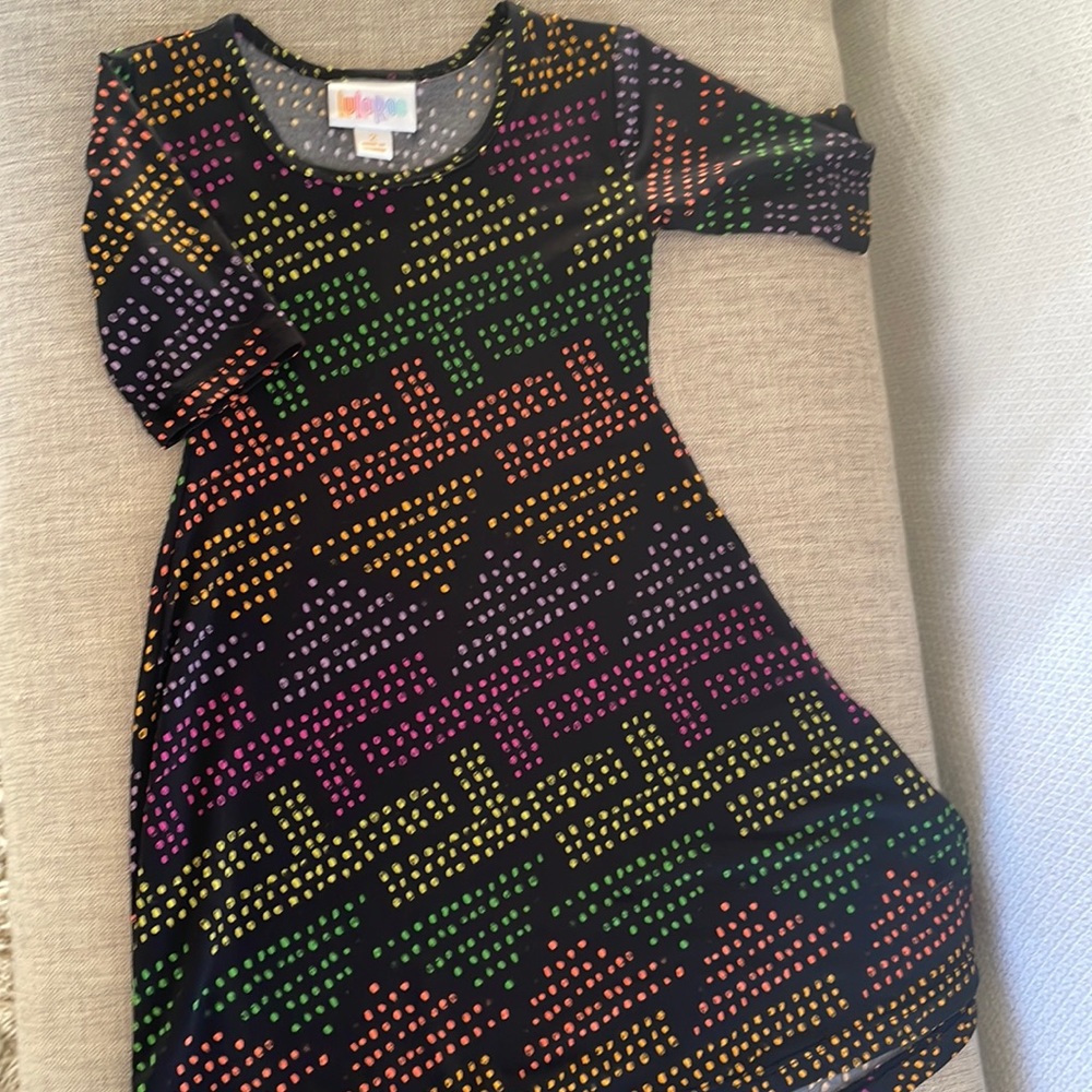 LulaRoe girls dress